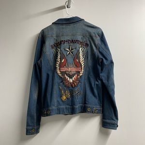 Harley Davidson Jean Jacket